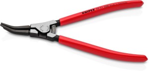 Szczypce montażowe długość 220 mm 30 stop. odgięty oksydowany długość 220 mm KNI