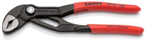Szczypce nastawne do rur Cobra® długość 150 mm rozp. mocow. 30 mm polerowane pow