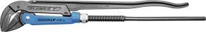 Szczypce nastawne do rur Eck-Schwede® dł. całk. 430 mm rozp. mocow. 62 mm do rur