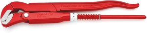 Szczypce nastawne do rur dł. całk. 320 mm rozp. mocowania 0–42 mm do rur 1 cal.
