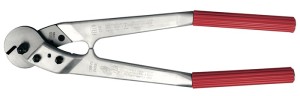 Nożyce do liny stalowej C16E długość 590 mm powłoka z tworzywa sztucznego FELCO