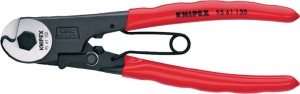 Nożyce do cięgieł Bowdena dł. całk. 150 mm śred. liny stalowej 3 mm polerowane p