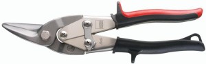 Nożyce dźwigniowe do blachy D16L długość 240 mm lewe stal maks. 1,2 mm stal szla