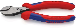 Kompaktowe szczypce tnące boczne X-Cut® długość 160 mm głowica polerowana powłok