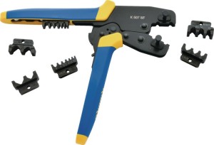 Szczypce do zaciskania końc. tulejkowych K507WF długość całkowita 220 mm KLAUKE