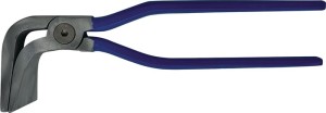 Szczypce do zaginania długość 285 mm szer. szczęki 60 mm wygięte pod kątem 90 st