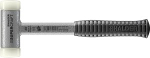 Młotek z miękkim bijakiem SUPERCRAFT długość 300 mm śred. głowicy 40 mm rura sta