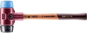Młotek z miękkim bijakiem SIMPLEX długość 350 mm śred. głowicy 50 mm miękkie/śre