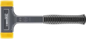 Młotek z miękkim bijakiem SECURAL długość 310 mm śred. głowicy 35 x 45 mm bez od