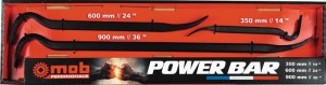 Zestaw łomów do wyciągania gwoździ Power Bar dł. całk. 350 / 600 / 900 mm zawart