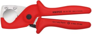 Przecinak do rur do rur śred. 25 mm długość 185 mm tworzywo sztuczne KNIPEX