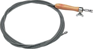 Spirala do czyszczenia rur długość 5 m śred. wału 7 mm śred. pazurów 20 mm podwó