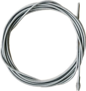 Spirala do czyszczenia rur długość 7,5 m śred. wału 8 mm śred. spirali 8 śred. p