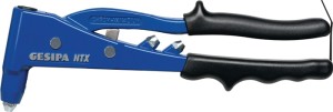 Nitownica ręczna NTX długość 260 mm zakres roboczy 2,4–5 mm bez sprężyny otwiera