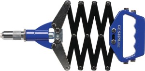 Nitownica nożycowa SN 2 długość zamknięta: 310 otwarta: 810 mm zakres roboczy 3–