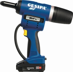 Nitownica akum. do nitów zrywalnych iBird® Pro 8-częśc. 20 000 N L-Boxx GESIPA