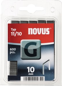 Zszywka z drutu płaskiego typ G 11 szerokość 10,6 x długość 10 mm szerokość drut
