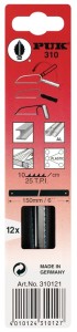 Brzeszczot do metalu 310 długość 150 mm liczba zębów na cal 25 1-stronny 12 sztu