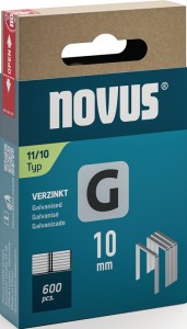 Zszywka z drutu płaskiego typ G 11 szerokość 10,6 x długość 10 mm szerokość drut