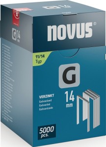 Zszywka z drutu płaskiego typ G 11 szer. 10,6 x dł. 14 mm szerokość drutu 1,25 m