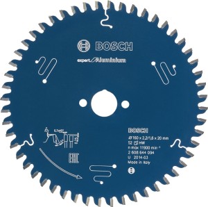 Brzeszczot do piły tarczowej EXPERT for Aluminium śred. zewn. 160 mm liczba zębó