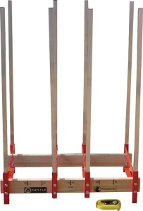 Kozioł do piłowania Holzmichel szerokość 820 x wys. 1130 x głęb. 465 mm aluminiu