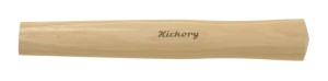 Trzonek do podbijaka długość 260 mm 31,5 x 18,5 mm hikorowy