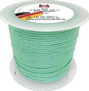 Sznur murarski długość 100 m śred. 2 mm 35 kg polietylen zielony