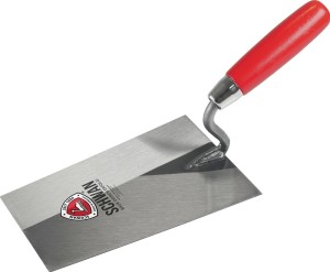 Kielnia murarska trójkątna długość 325 mm szerokość 130 mm rękojeść drewniana, s