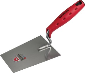 Kielnia murarska trójkątna długość 325 mm szerokość 130 mm rękojeść miękka, szyj
