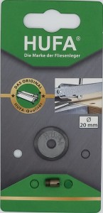 Nóż krążkowy średnica 20 x szerokość 5,0 x gr. 3,0 mm z węglika spiekanego HUFA