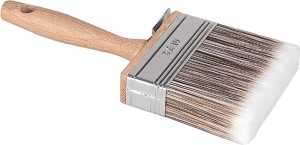 Pędzel płaski grzbiet sz.30xdł. 100 mm dł. szcz. 65 mm całkowicie synt. włosie s