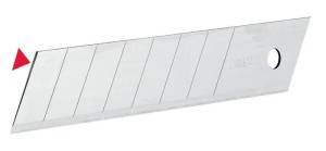 Ostrze segmentowe 0-11-301 dł. 110 x szer. 18 x gr. 0,55 mm 7 segmentów roboczyc