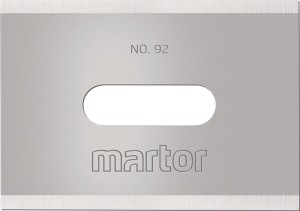 Ostrze nr 92 długość 26 mm szerokość 18,5 mm grubość 0,4 mm 10 sztuk/dozownik MA