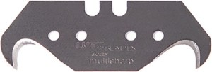 Ostrze hakowe multisharp dł. 48,2 x szer. 18,7 x gr. 0,65 mm z otworami 10 sztuk