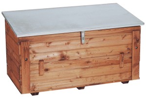 Budowlana skrzynia narzędziowa szer. 1800 x wys. 900 / 800 x gł. 800mm TRIUSO