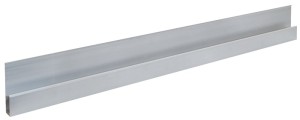 Aluminiowa łata tynkarska długość 2000 mm ze zgrubieniem wzmacniającym aluminium