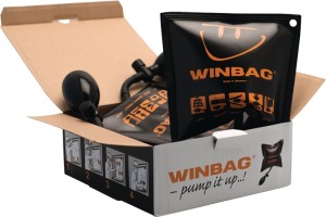 Poduszka montażowa Winbag 135 kg tworzywo szt. czarne 4 sztuki w kartonie
