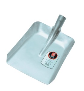 Szufla z krawędzią SILVER 370 x 310 mm wielkość 7 blacha stalowa IDEAL