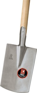 Szpadel damski BRITTA 250 x 165 / 160 mm wielkość 0 850 mm stal z jesionowym trz