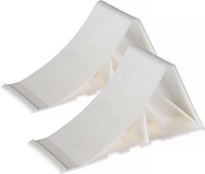Zestaw klinów podkładowych twardy plastik dł. 225 x szer. 100 x wys. 90 mm 0,23