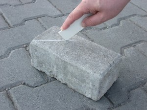 Marker do kostki brukowej PM do prac ogrodowych i działkowych 120 x 30 x 2 mm PR