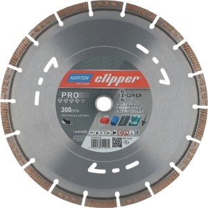Diamentowa tarcza tnąca 4 x 4 Explorer śred. 300 mm otwór 20 mm szer. segmentu 3