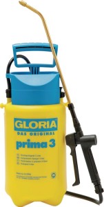 Opryskiwacz Prima 3 pojemność 3 l 3 bary Perbunan (NBR) ciężar 1,24 kg GLORIA