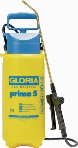 Opryskiwacz Prima 5 pojemność 5 l 3 bary Perbunan (NBR) ciężar 1,42 kg GLORIA