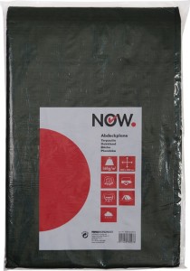 Plandeka z tkaniny Super Tarp szerokość 4000 x długość 5000 mm oliwkowo-zielony