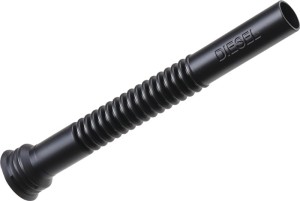 Rura odpływowa długość 275 mm elastyczny czarna HÜNERSDORFF