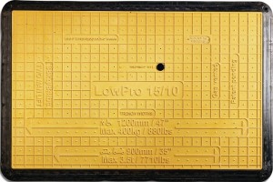 Osłona rowów LowPro® 15/10 do 0,90 m szerokości dł. 1500 mm szerokość 1000 mm 3,