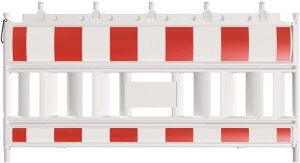 Kratka szlabanu folia odblaskowa typu RA2/B HDPE długość 2100 mm SCHAKE