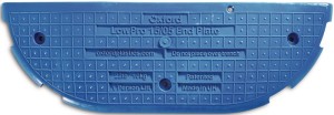 Element końcowy LowPro® 15/05 Road Plate niebieski długość 1500 mm szerokość 500